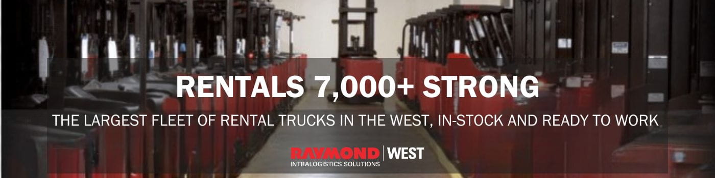 The largest rental fleet in the west